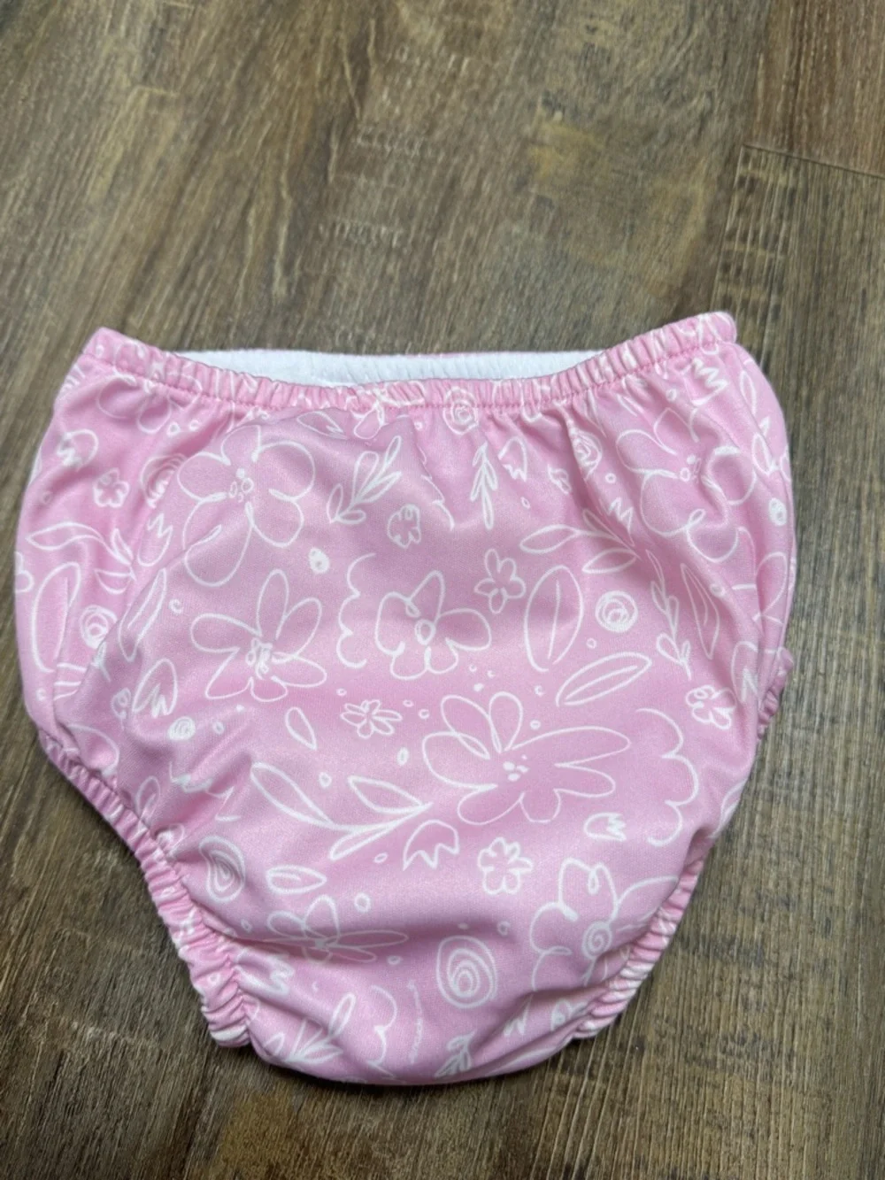 Green Sprouts Kids‎ Pink Floral Swim Diaper / Training Swim Pants 24M 24-28Lbs